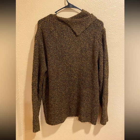 Nomadic Traders Soft Half Cowl Sweater oversized Size Medium - Picture 2 of 4